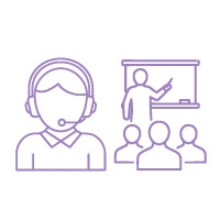 Support & formation :  Nous proposons des forfaits de maintenance, qui vous permettront la mise à jour de votre site internet (contenu texte et images), la gestion de votre renouvellement de nom de domaine et d'hébergement chaque année.
Vous souhaitez être autonome ? Nous pouvons vous former à gérer votre site de puis le back-office.